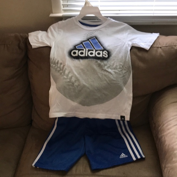 Little Boys Authentic Adidas Outfit - Picture 1 of 4